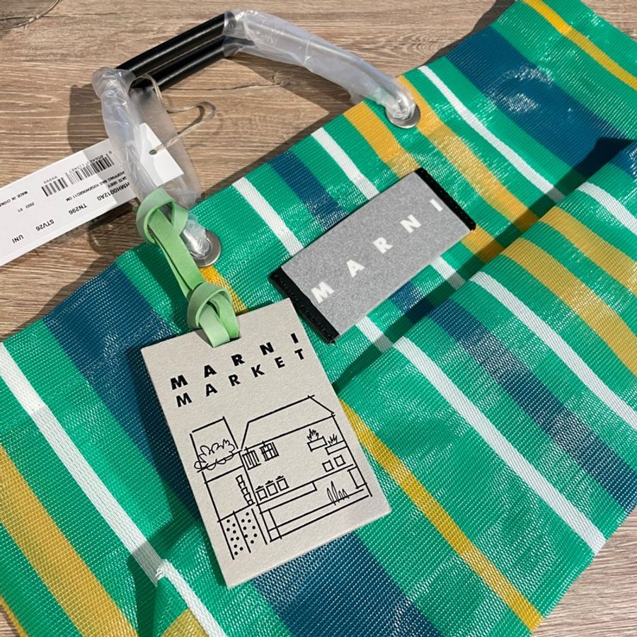 Marni 手提購物袋-中號-0
