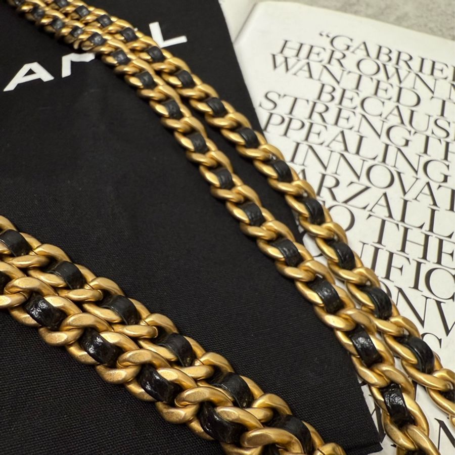 🖤✨CHANEL 香奈兒|23A 黑金方塊 荔枝牛皮 雙肩書包 新片款✨💛-6