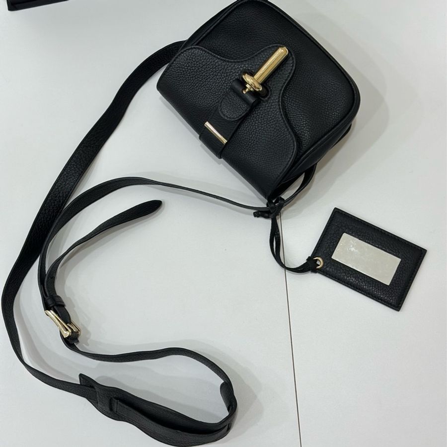 Balenciaga 巴黎世家 xs 鎖頭 黑色 肩背包 斜背包 側背包 手提包-5