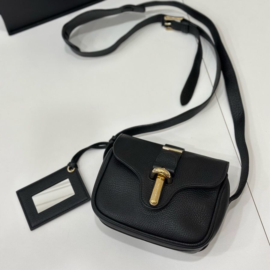 Balenciaga 巴黎世家 xs 鎖頭 黑色 肩背包 斜背包 側背包 手提包-6