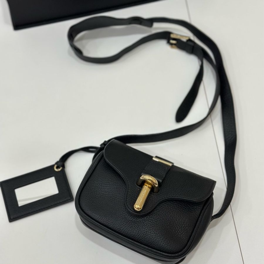 Balenciaga 巴黎世家 xs 鎖頭 黑色 肩背包 斜背包 側背包 手提包-7