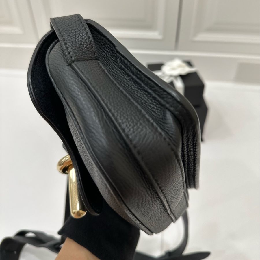 Balenciaga 巴黎世家 xs 鎖頭 黑色 肩背包 斜背包 側背包 手提包-13