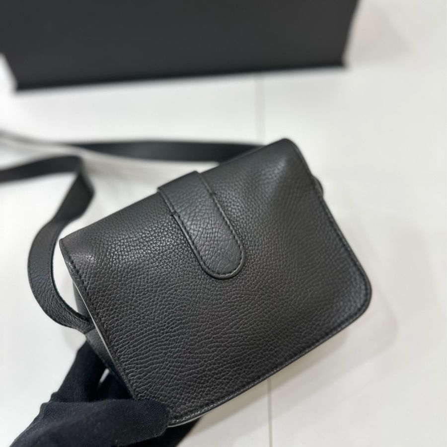 Balenciaga 巴黎世家 xs 鎖頭 黑色 肩背包 斜背包 側背包 手提包-14
