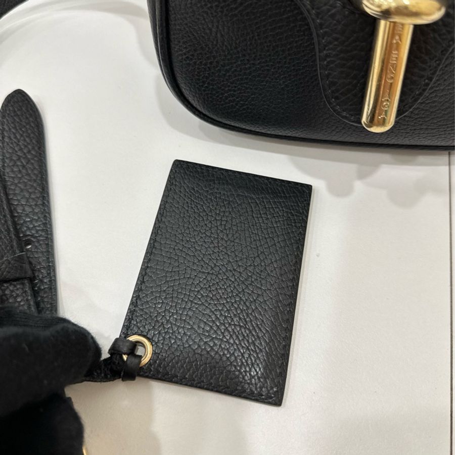 Balenciaga 巴黎世家 xs 鎖頭 黑色 肩背包 斜背包 側背包 手提包-17