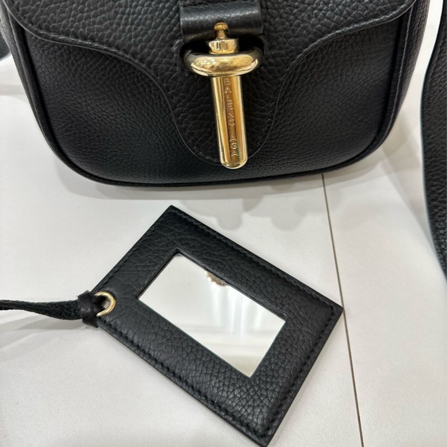 Balenciaga 巴黎世家 xs 鎖頭 黑色 肩背包 斜背包 側背包 手提包-18