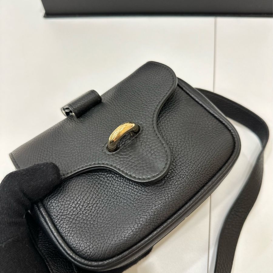Balenciaga 巴黎世家 xs 鎖頭 黑色 肩背包 斜背包 側背包 手提包-29