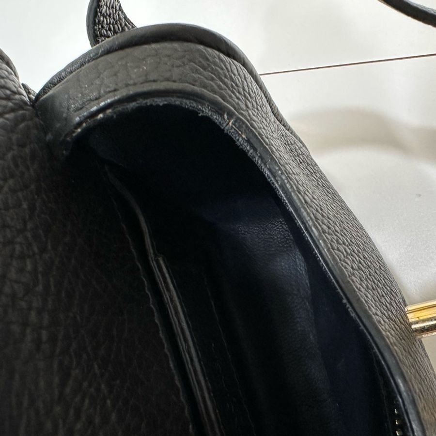 Balenciaga 巴黎世家 xs 鎖頭 黑色 肩背包 斜背包 側背包 手提包-30