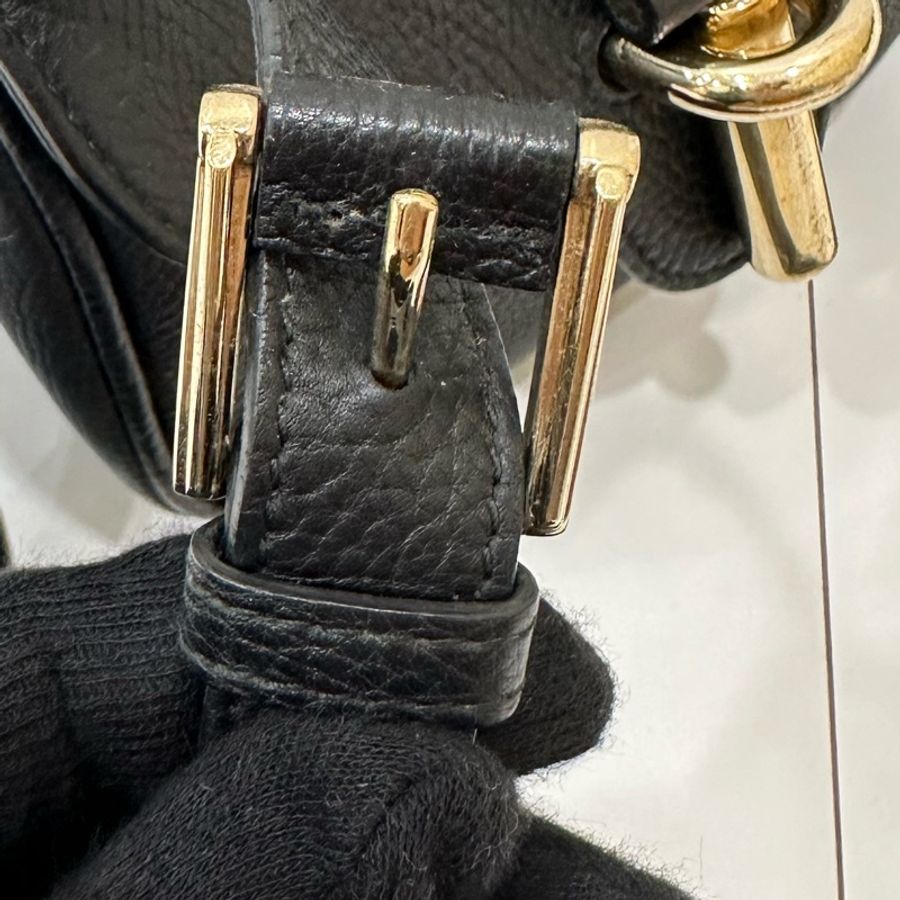 Balenciaga 巴黎世家 xs 鎖頭 黑色 肩背包 斜背包 側背包 手提包-34