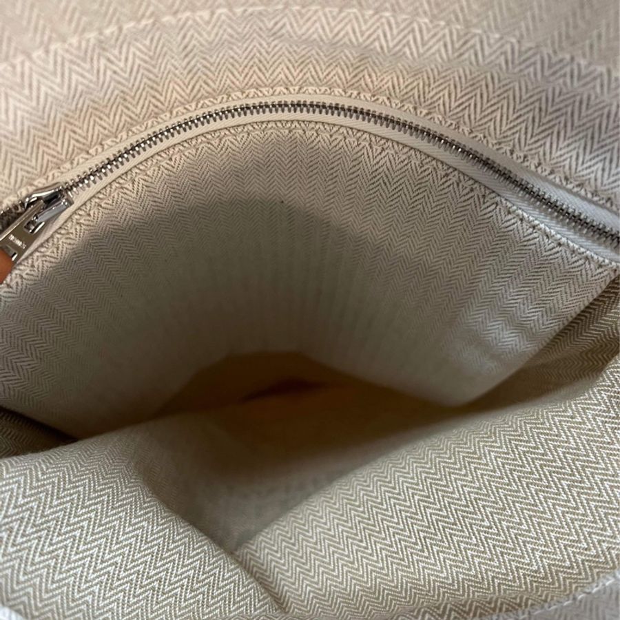 HERMES愛馬仕Malone bag帆布三用包 帆布包 牛皮-3
