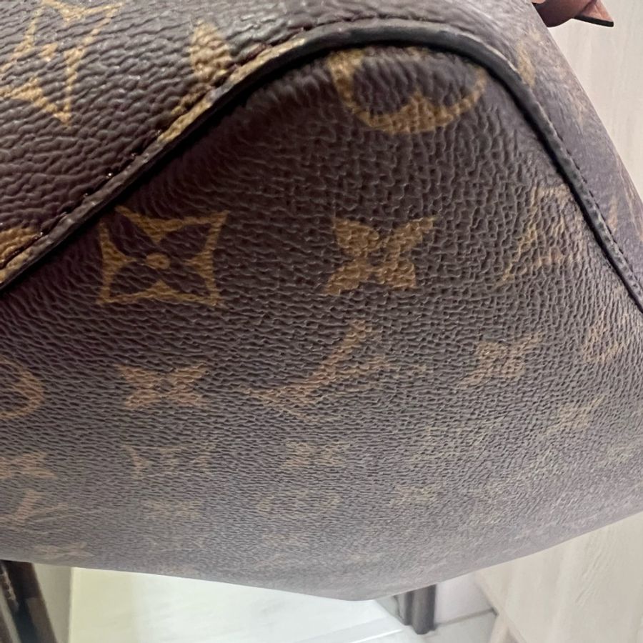 LV NéoNoé MM 經典老花水桶包 焦糖色-4