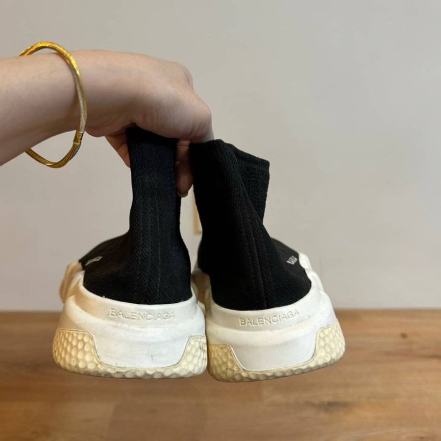 BALENCIAGA 巴黎世家 Speed Trainer 黑色 運動 襪筒鞋 襪套鞋 球鞋 休閒鞋-1