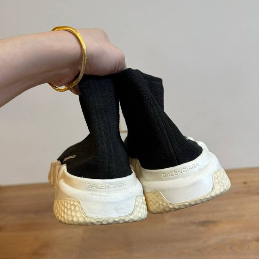 BALENCIAGA 巴黎世家 Speed Trainer 黑色 運動 襪筒鞋 襪套鞋 球鞋 休閒鞋-3