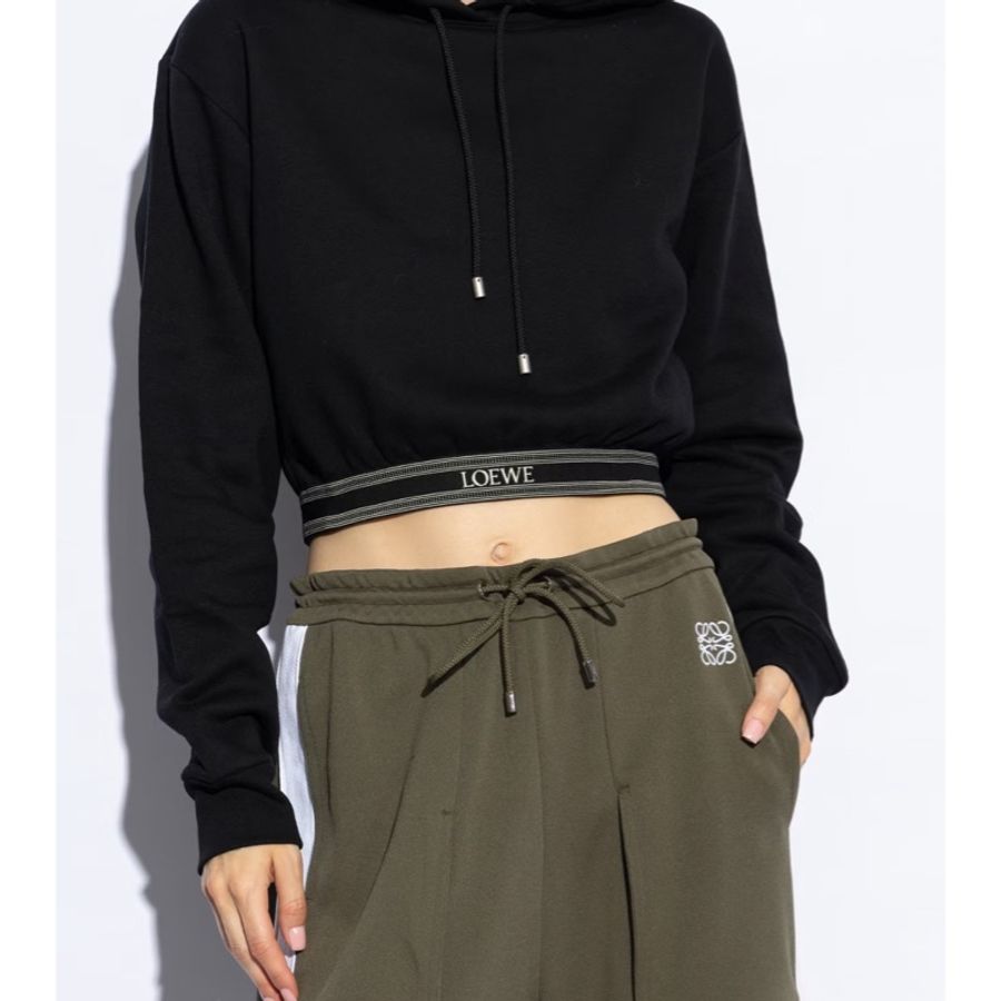 Loewe Logo短版衛衣-0