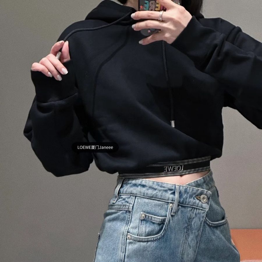 Loewe Logo短版衛衣-1