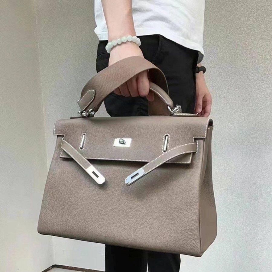 Hermès 凱莉 大象灰 中號-0