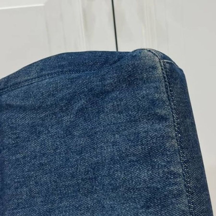 chanel vintage 牛仔 丹寧 手提包 肩背包 側背包-30