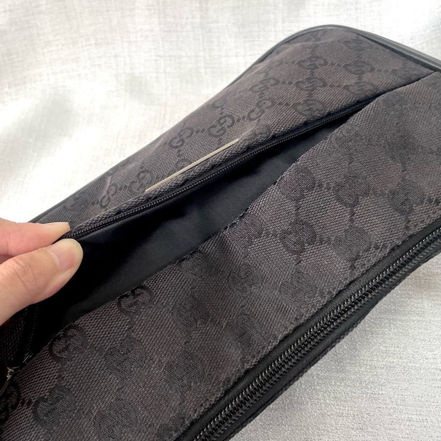 ✨ Gucci 竹節黑色老花單肩包 Bamboo shoulder bag-32