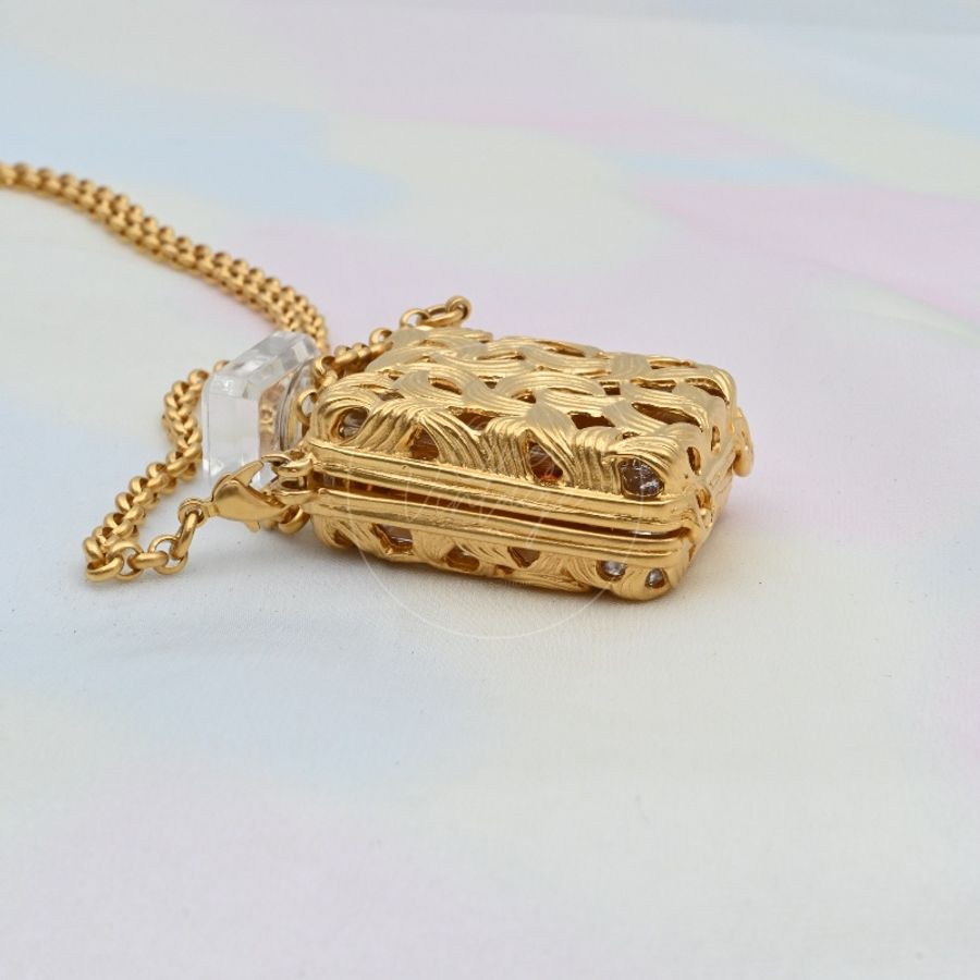 [Pre-owned] Chanel Perfume Bottle Necklace-7