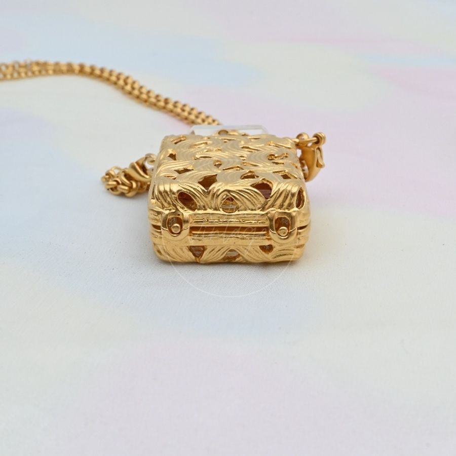 [Pre-owned] Chanel Perfume Bottle Necklace-8
