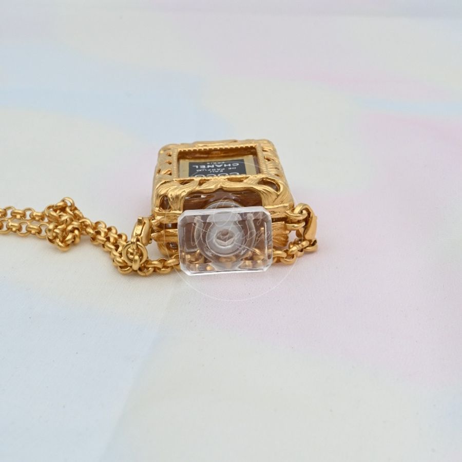 [Pre-owned] Chanel Perfume Bottle Necklace-9