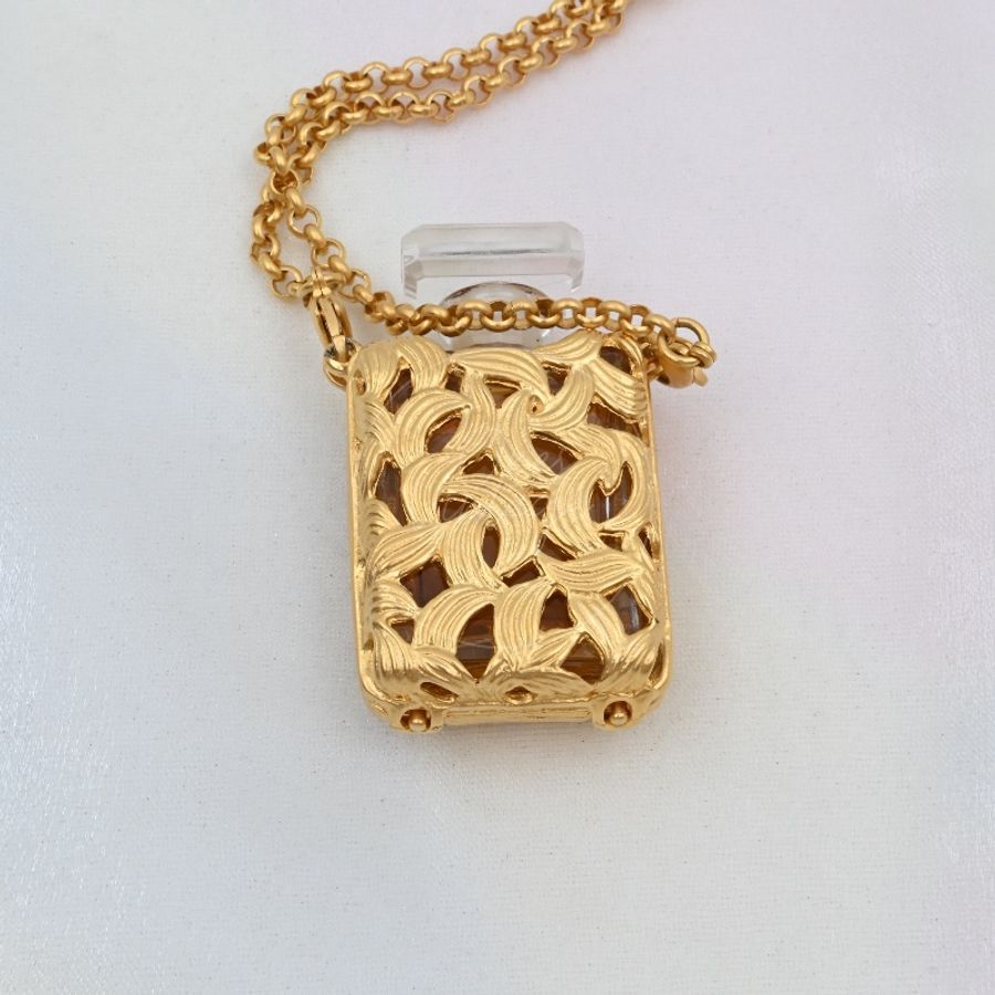 [Pre-owned] Chanel Perfume Bottle Necklace-11