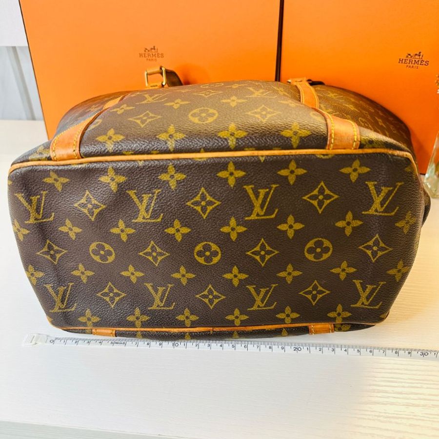 LV vintage tote Monogram 購物袋-4