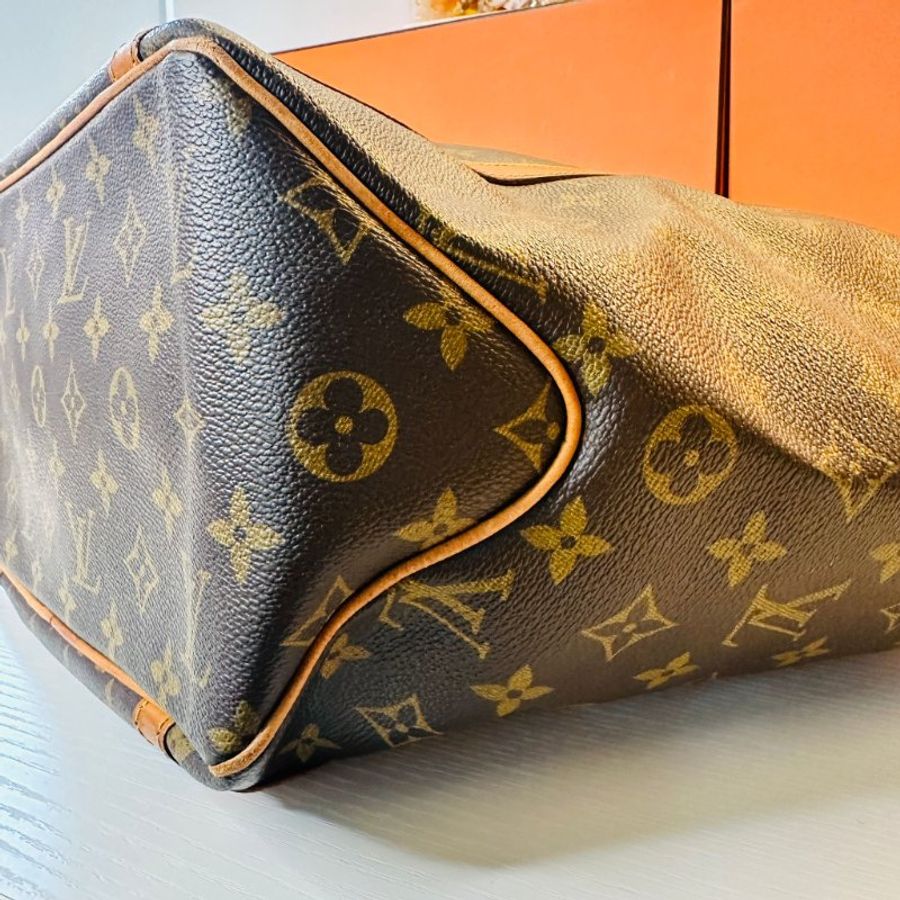 LV vintage tote Monogram 購物袋-5
