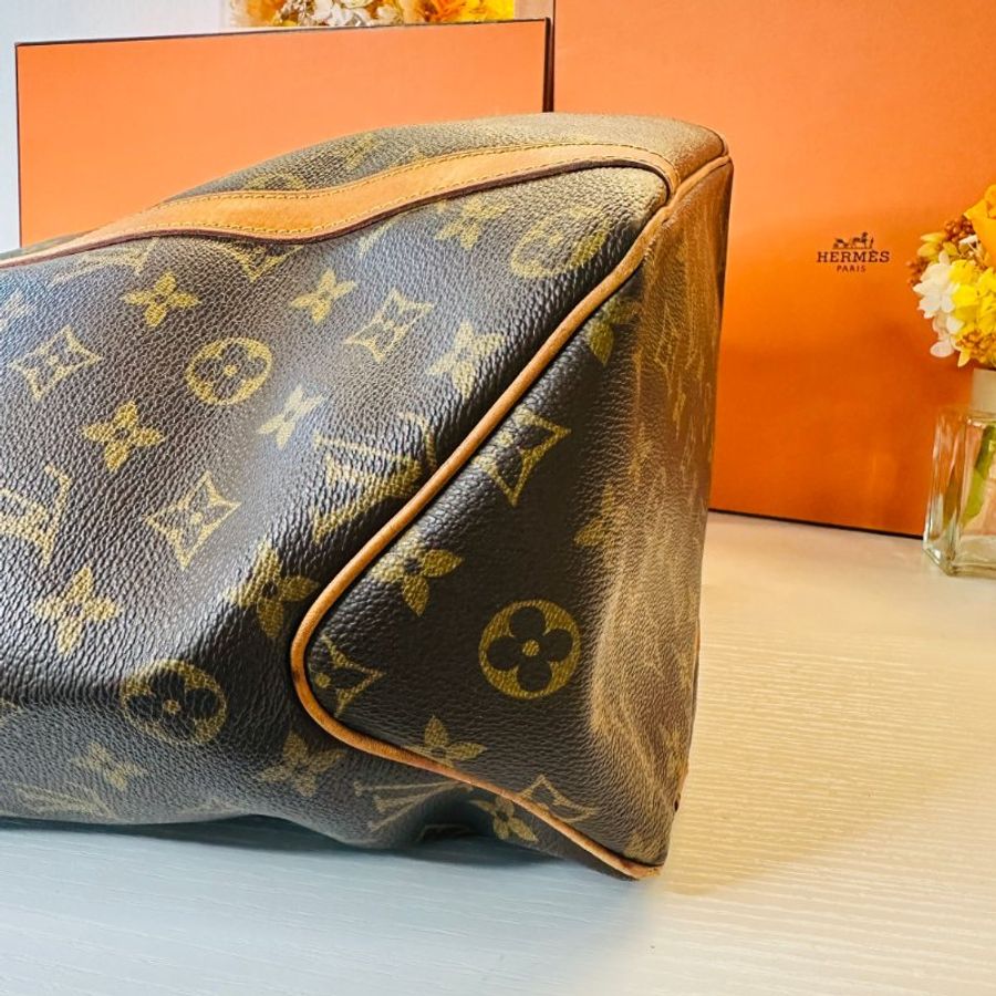 LV vintage tote Monogram 購物袋-6