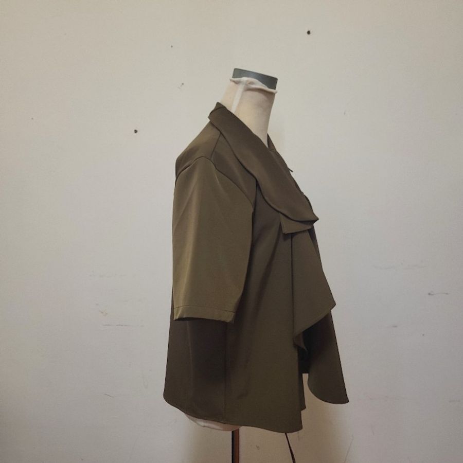 *一口價*MM6 Maison Margiela 鬆身不對稱設計上衣IT38碼-2