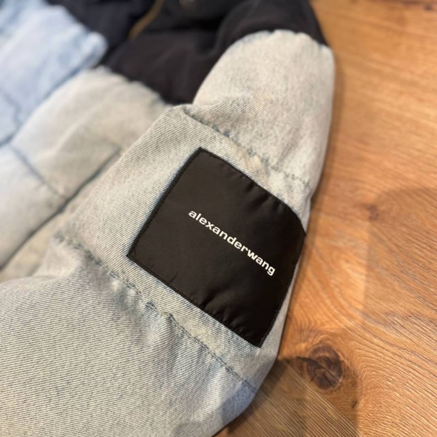 alexander wang 亞歷山大王 牛仔 丹寧 短版 外套 夾克-1