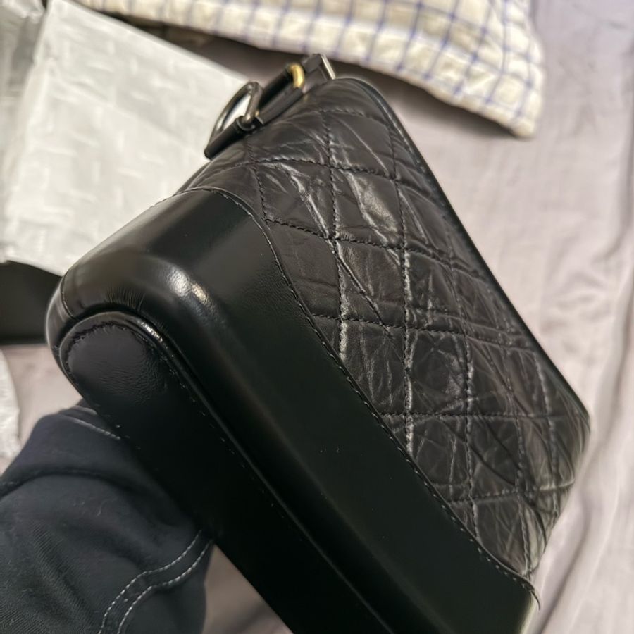 CHANEL GABRIELLE HOBO 小型流浪包 芯片款 98新全配購證都有 可議價-13
