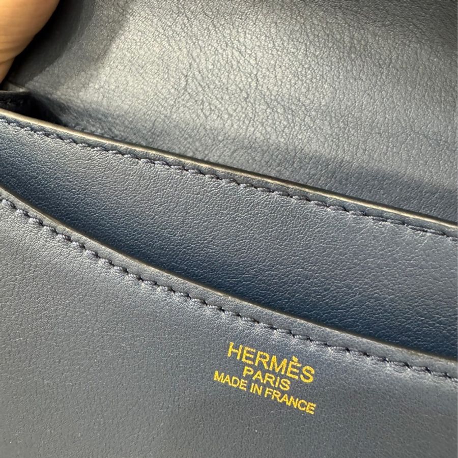 HERMES 愛馬仕 Constance 24 康康 經典 金釦 斜背包 肩背包 手提包 側背包-21