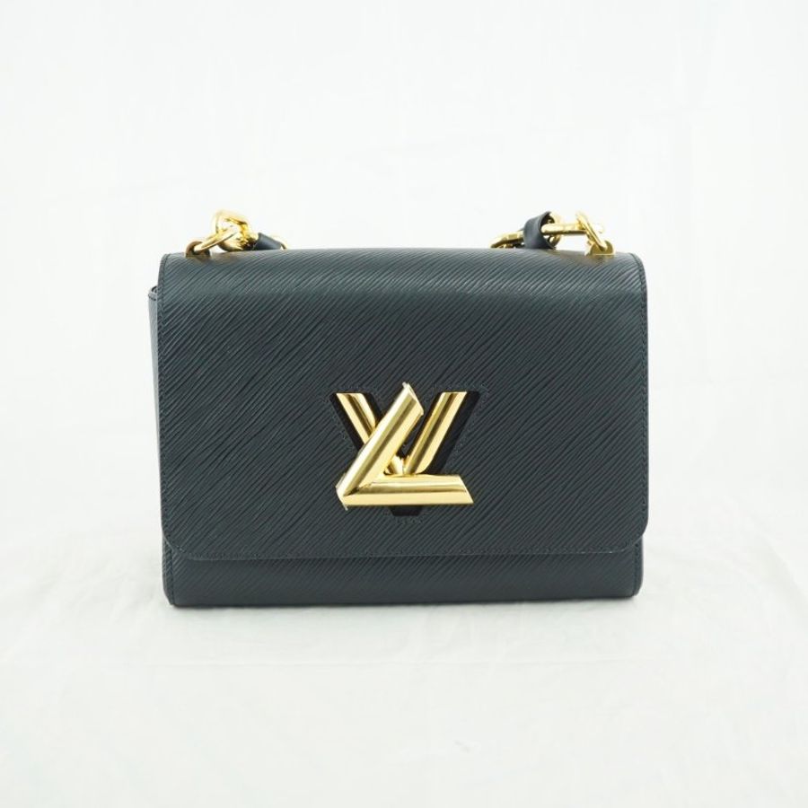 LV M21772 Twist MM 黑色水波紋 肩背 斜背 手提三用包 (附購證)-5