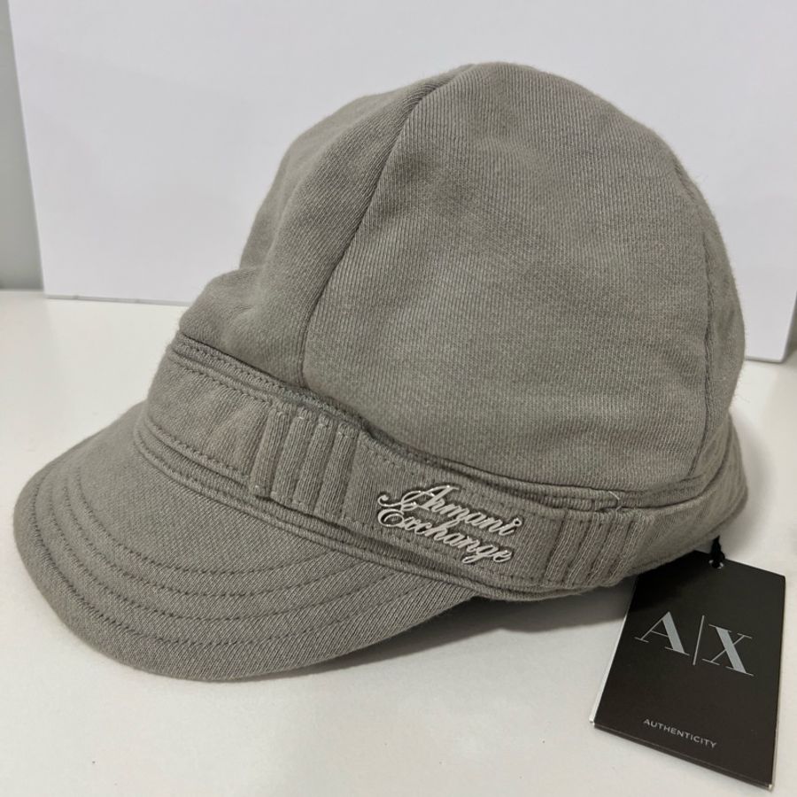 🎁🎁🎁滿萬贈品/Armani Exchange 潮流造型帽-0