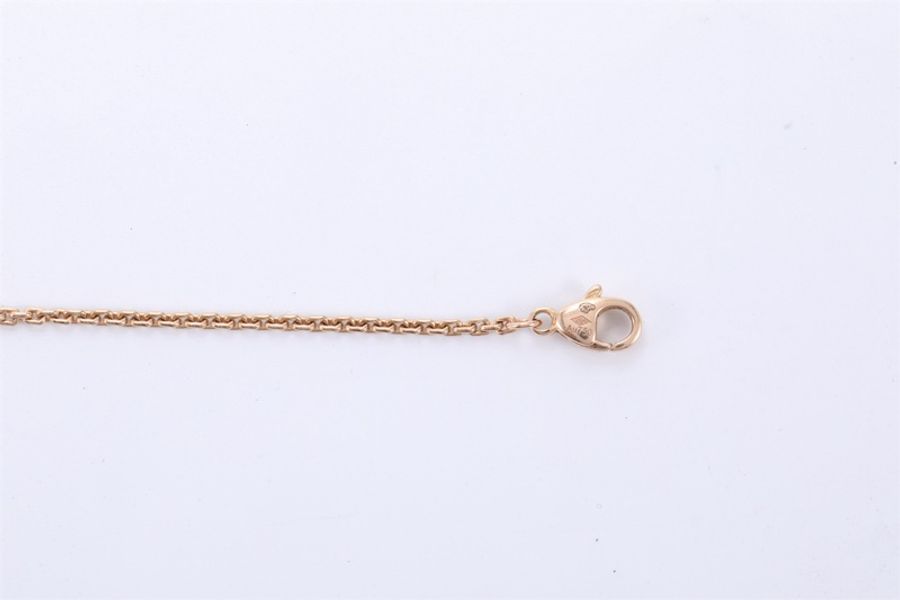 LOUIS VUITTON(路易威登) IDYLLE BLOSSOM STRASS 手鏈 18k白金拼18K玫瑰金-3