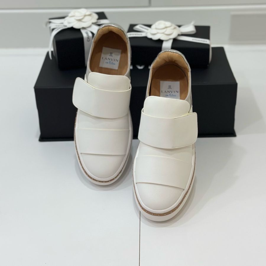 LANVIN 浪凡 真皮 小白鞋 球鞋 休閒鞋 運動鞋-1