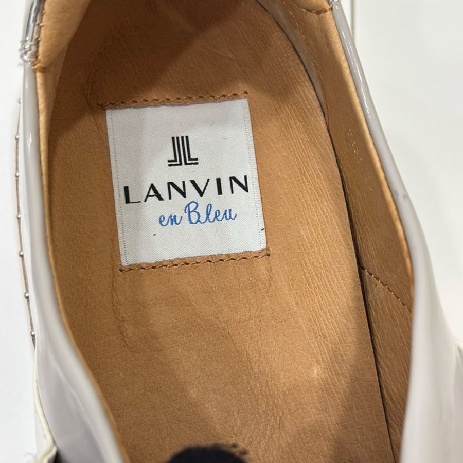 LANVIN 浪凡 真皮 小白鞋 球鞋 休閒鞋 運動鞋-9