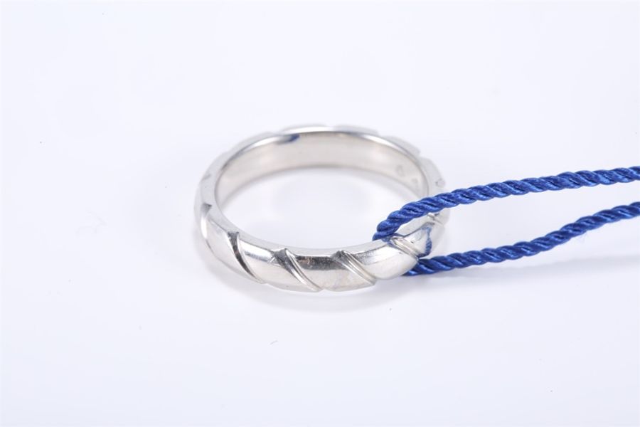 CHAUMET(尚美巴黎) TORSADE旋愛芳登系列戒指 pt950 51-1