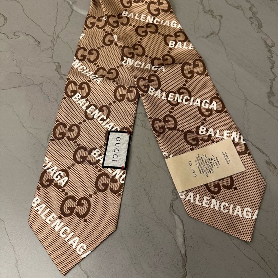 Gucci x Balenciaga scarf-2