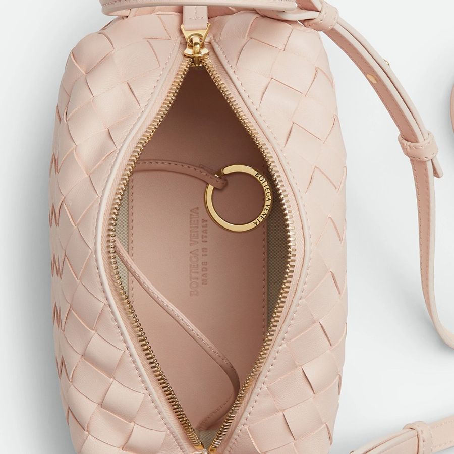 BOTTEGA VENETA Top Handle Loop(粉)新色全新一顆。-12