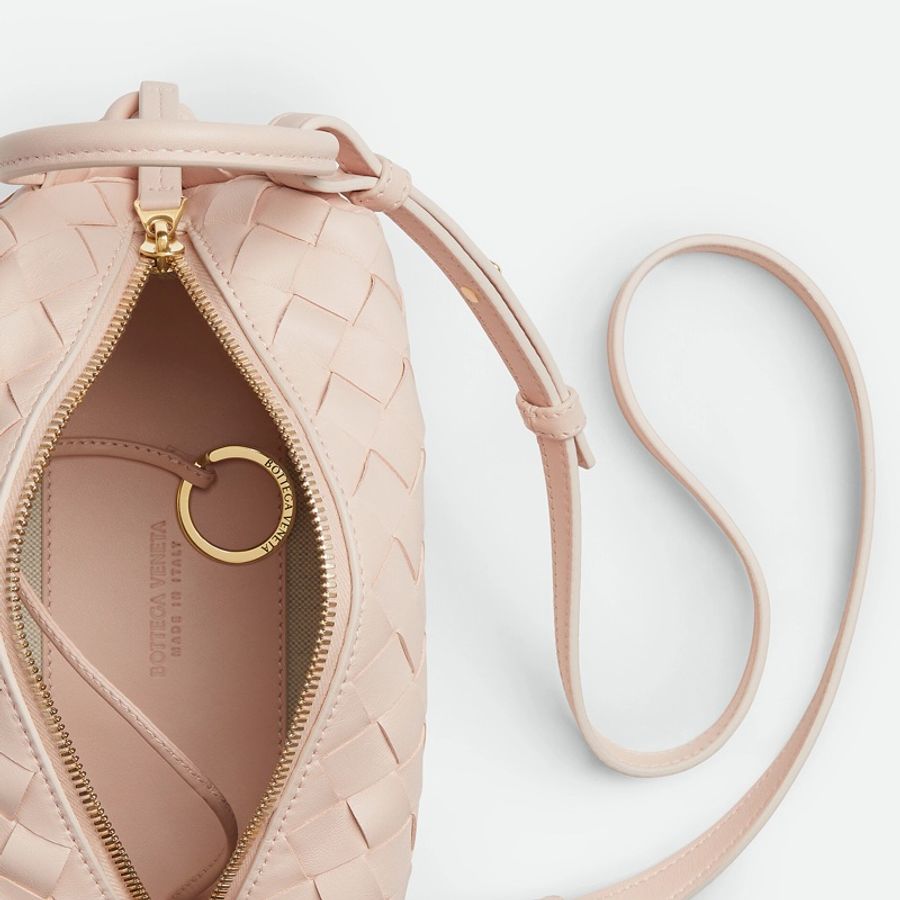 BOTTEGA VENETA Top Handle Loop(粉)新色全新一顆。-13
