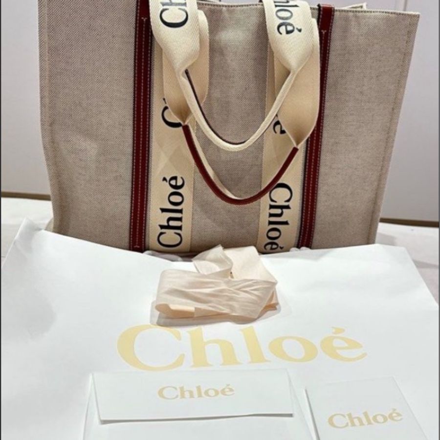 Chloe woody large 大號帆布-12