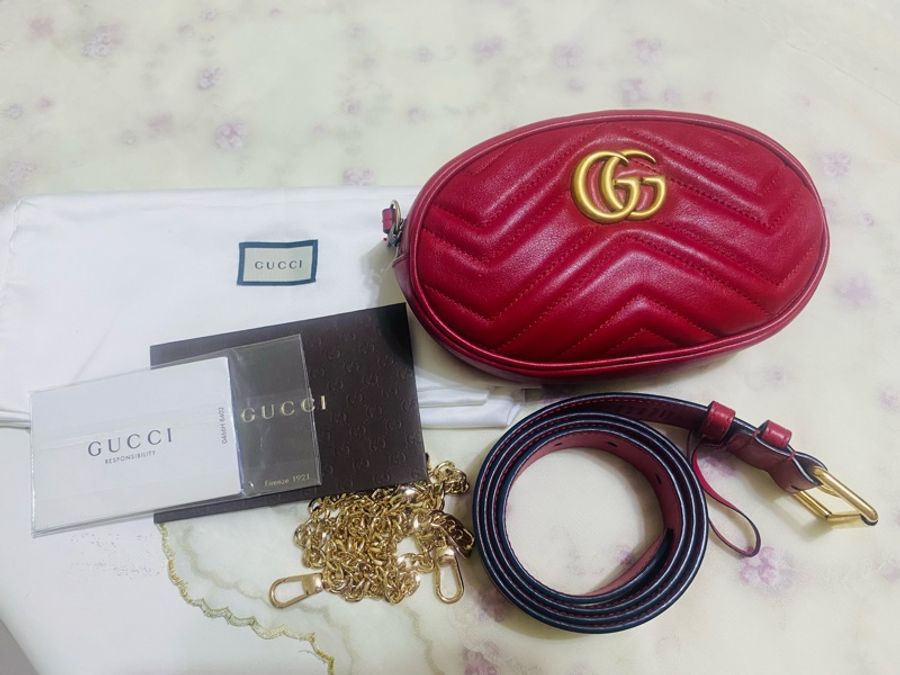 Gucci 馬蒙腰包-32