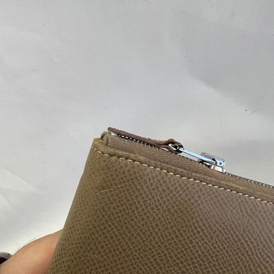#超難搶💥 Hermes 大象灰 silk in 絲巾長夾-15