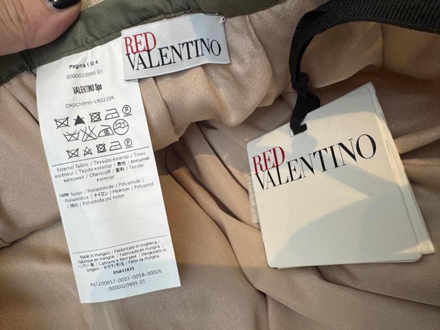 全新Red Valentino點點紗裙40-1