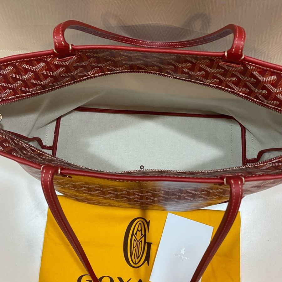 Goyard Artois MM 中號 紅色托特-1
