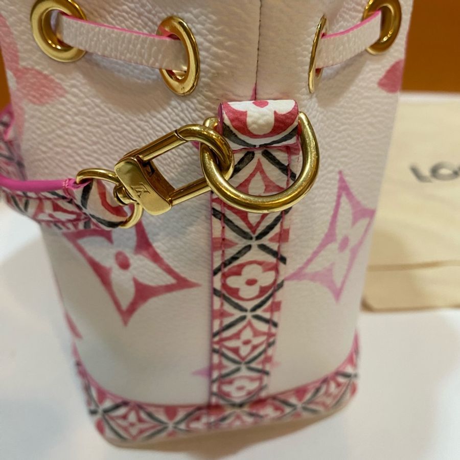 Lv路易威登Louis Vuitton 粉色小水桶Nano Neo夏日限定款-5