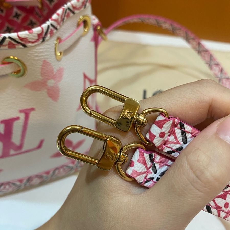 Lv路易威登Louis Vuitton 粉色小水桶Nano Neo夏日限定款-6