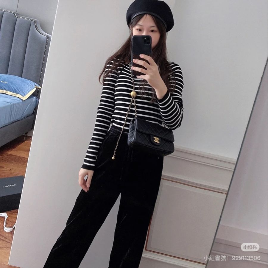 CHANEL 香奈兒 Classic flap bag CF mini 20 金球 鏈條包 斜背包 肩背包 側背包 手提包-9