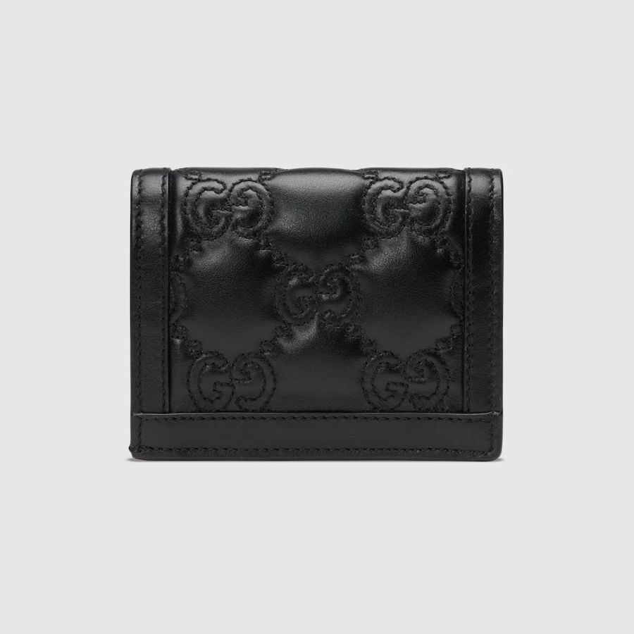 Gucci GG 絎縫卡片套銀包-1